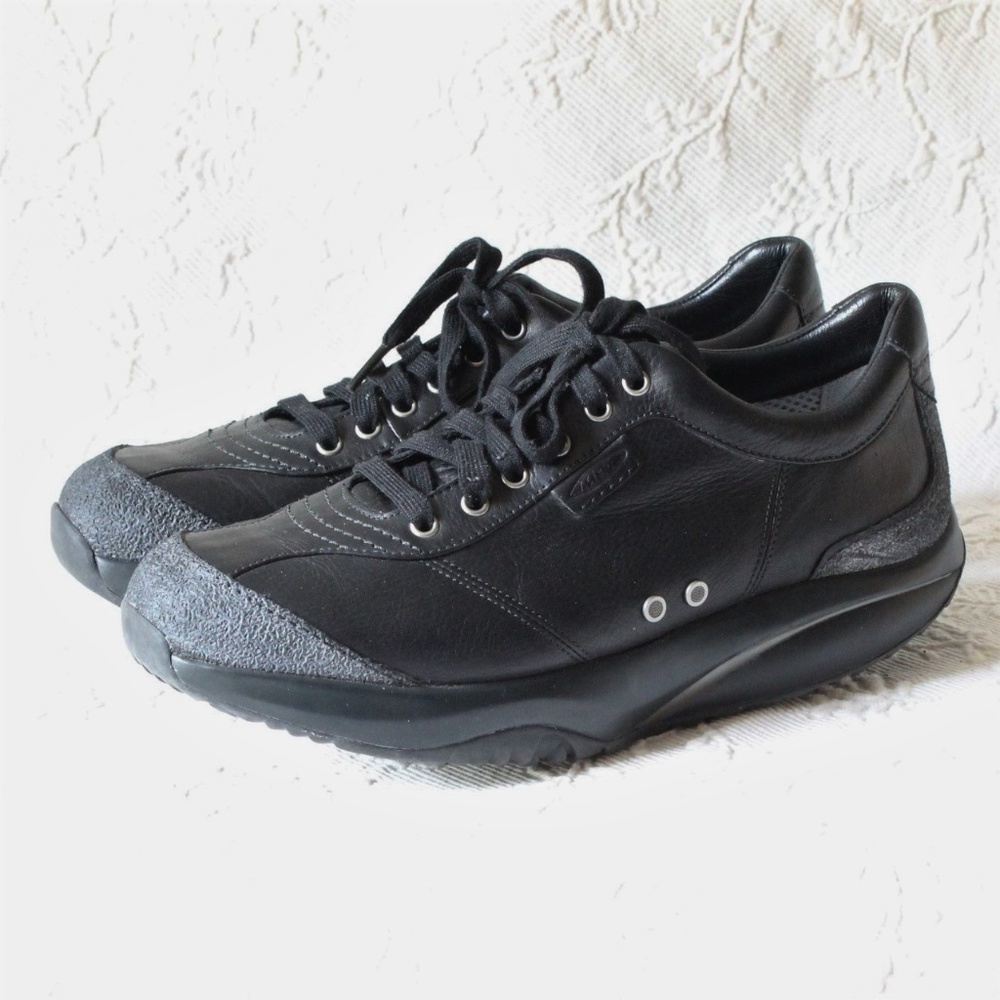 MBT Tembea Black Walking Shoe